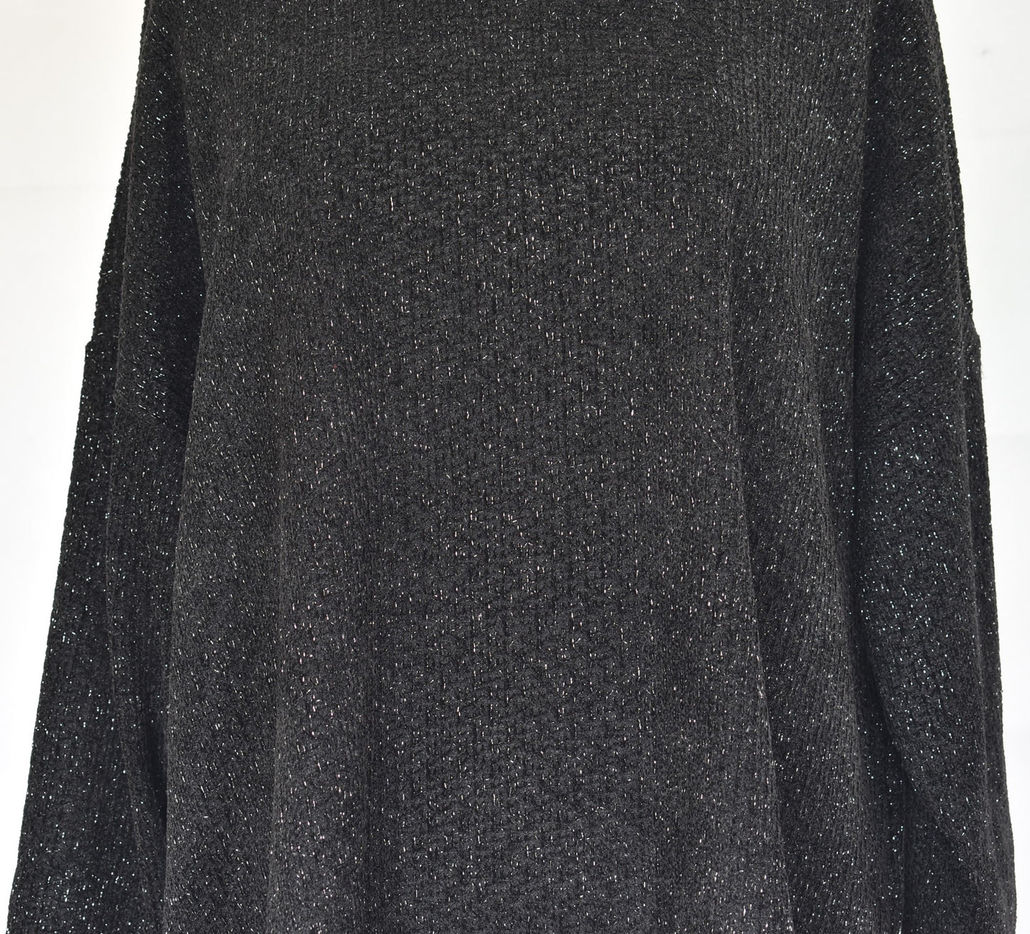 Goose Island Lana Wool Lurex Knitted Jumper One Size 14-20