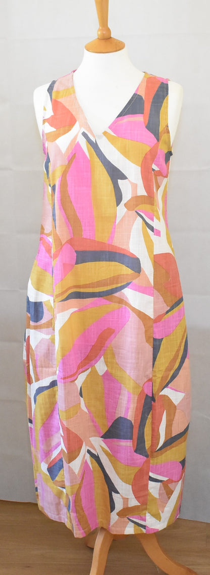 Nomads Cotton Bubble Sleeveless Midi Dress