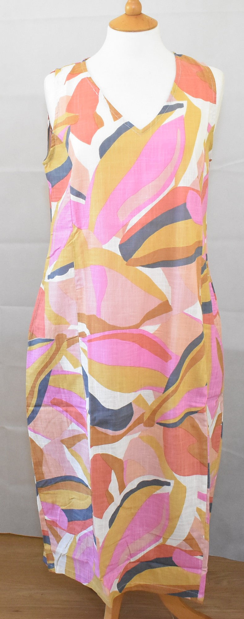 Nomads Cotton Bubble Sleeveless Midi Dress