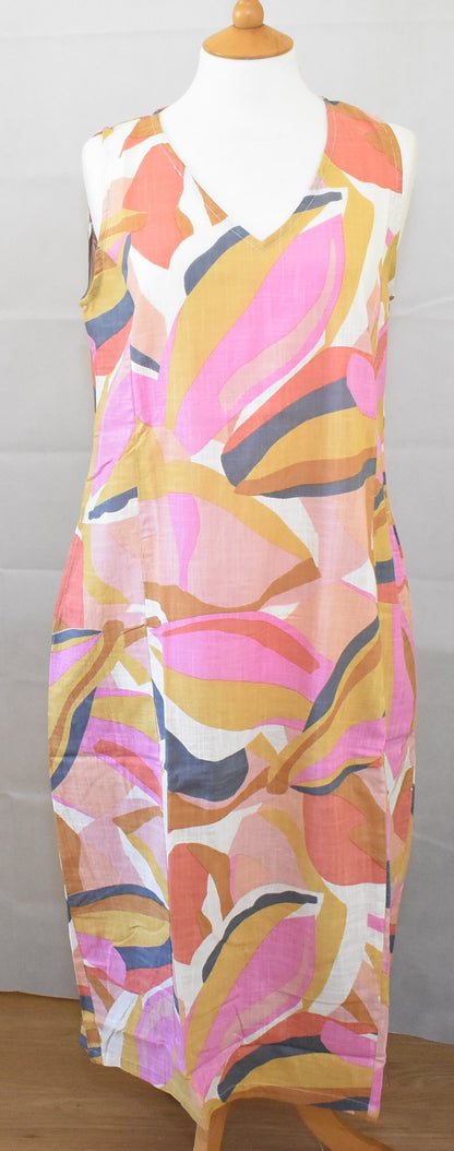 Nomads Cotton Bubble Sleeveless Midi Dress