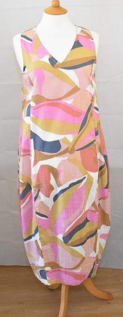 Nomads Cotton Bubble Sleeveless Midi Dress