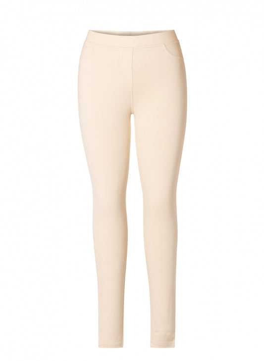 Base Level "Ornika" Treggings in Light Beige