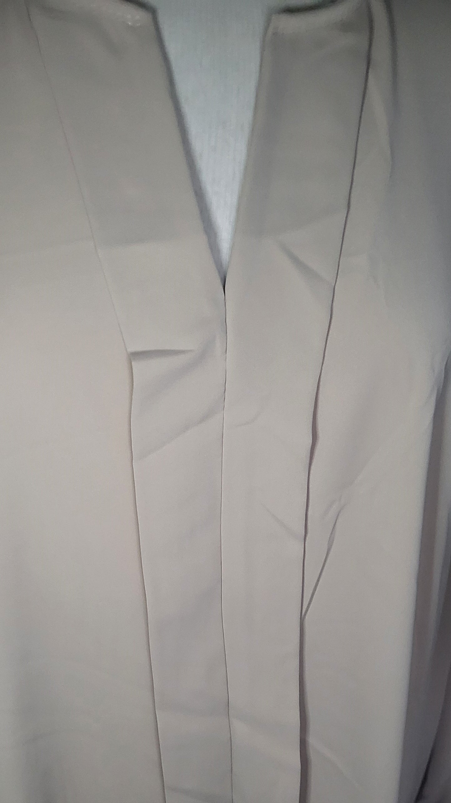 Made In Italy Plain Front Placket Elastic Cuffs Top One Size 14-22