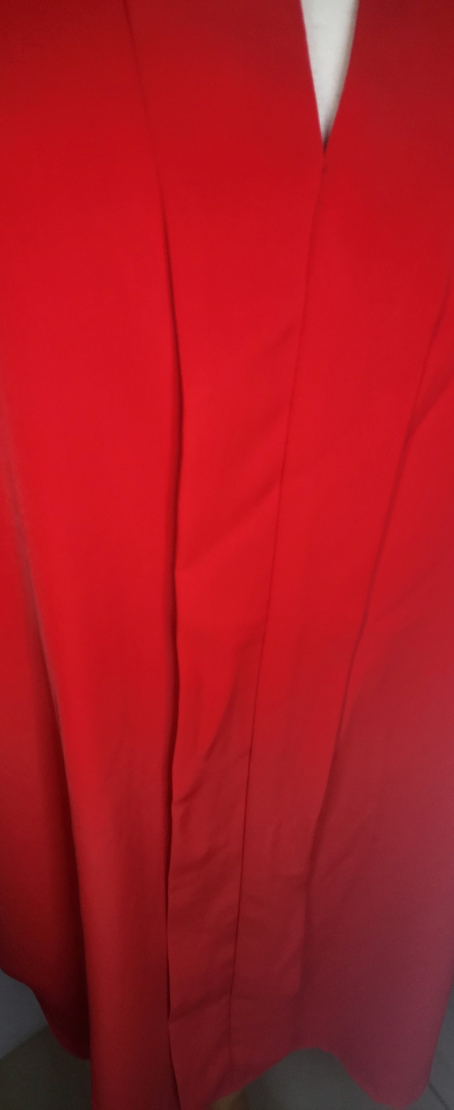 Made In Italy Plain Front Placket Elastic Cuffs Top One Size 14-22
