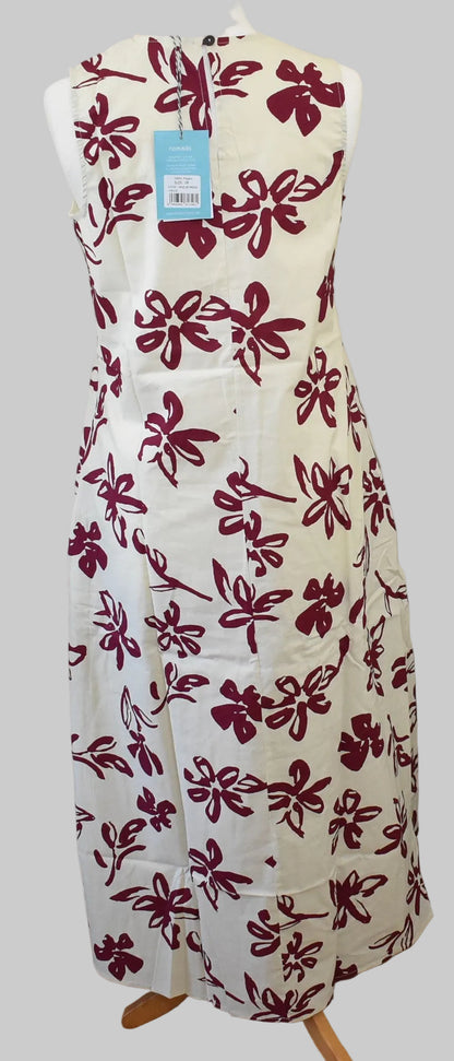 Nomads Cotton Poplin Dress in Rosewood