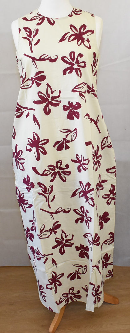Nomads Cotton Poplin Dress in Rosewood